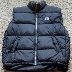 Men’s Black Northface Vest